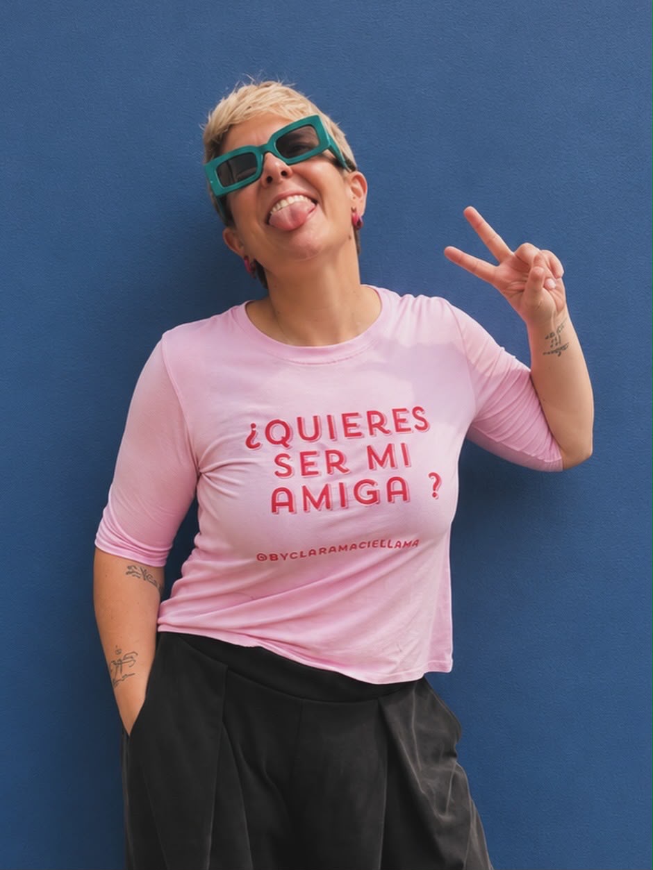 Camiseta, quieres ser mi amiga?